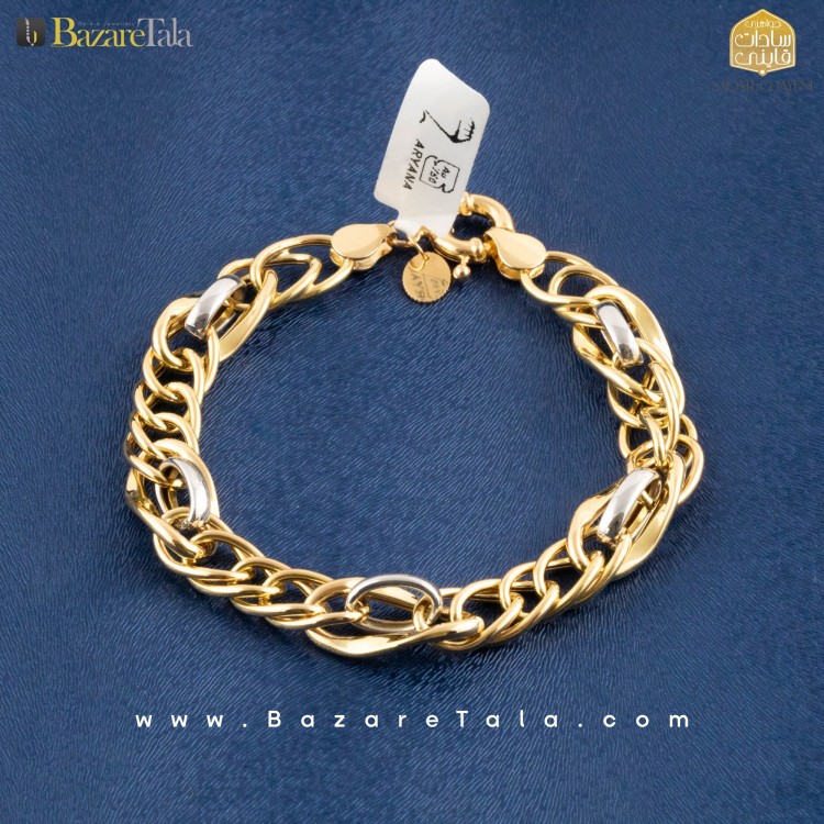 دستبند طلا زنانه (کد 3747)