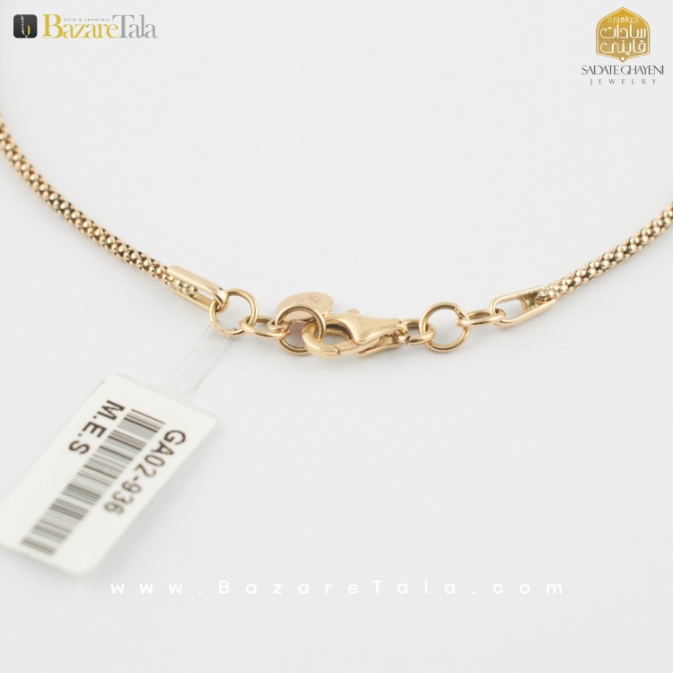 گردنبند طلا آمبر (کد 3956)