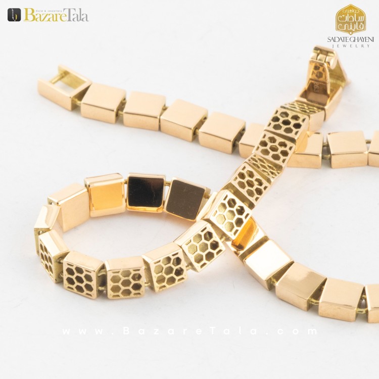 دستبند طلا  (کد 3750)