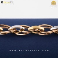 دستبند طلا یاسان اورواین  (کد 3789)