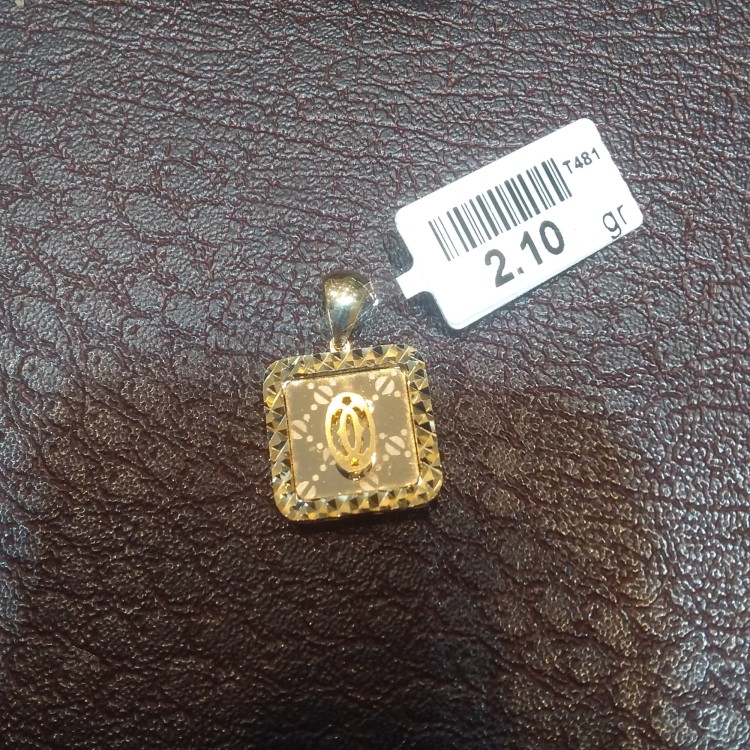پلاک طلا تراش (کد 4040)