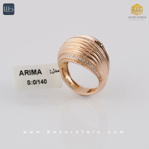 انگشتر طلا نایس کلاسیک (کد 4372)