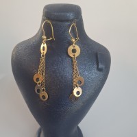 گوشواره طلا آویز (کد 5193)