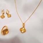 نیم ست طلا طرح ونکلیف یکتاخواه (کد 5203)