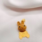 مدال طلا طرح عروسک یکتاخواه (کد 5220)