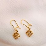 گوشواره طلا طرح اسلیمی یکتاخواه (کد 5231)