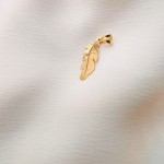 مدال طلا طرح برگ یکتاخواه (کد 5245)
