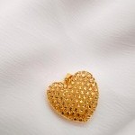 مدال طلا طرح قلب یکتاخواه (کد 5266)