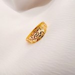 انگشتر طلا طرح رزا یکتاخواه (کد 5268)