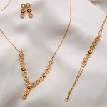 سرویس طلا  طرح هندسی یکتاخواه (کد 5279)