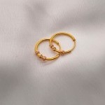 گوشواره طلا طرح آلبرنادو یکتاخواه (کد 5281)