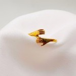 انگشتر طلا طرح آغوش یکتاخواه (کد 5282)