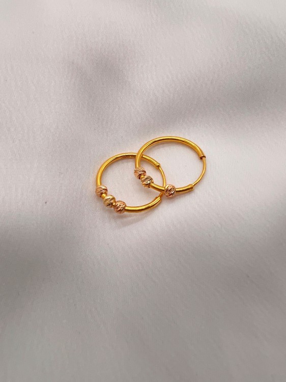 گوشواره طلا طرح آلبرنادو یکتاخواه (کد 5281)