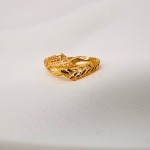 انگشتر طلا طرح فیوژن یکتاخواه (کد 5299)