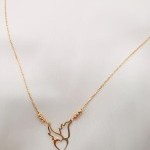 گردنبند طلا طرح بال یکتاخواه (کد 5321)