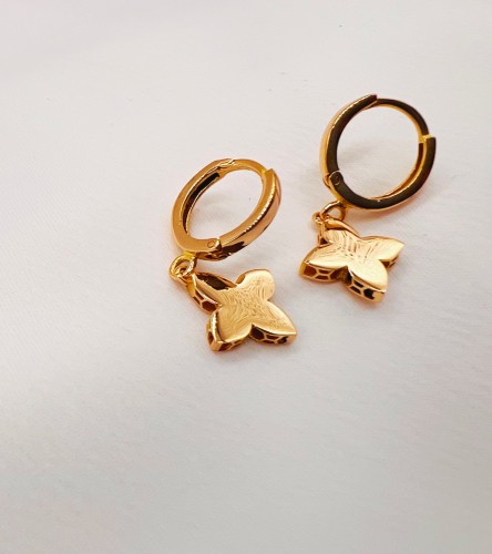 گوشواره طلا طرح ونکلیف یکتاخواه (کد 5307)