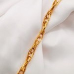 دستبند طلا طرح شنل یکتاخواه (کد 5331)