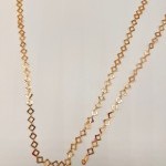 نیم ست طلا طرح مانلی یکتاخواه (کد 5355)
