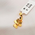 مدال طلا طرح فلاور یکتاخواه  (کد 5343)