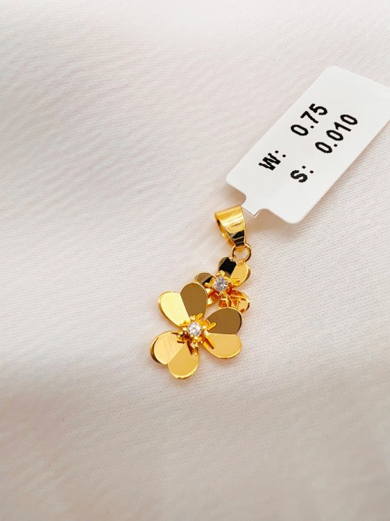 مدال طلا طرح فلاور یکتاخواه  (کد 5343)