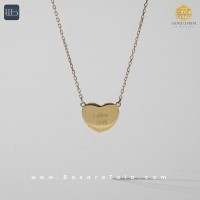 گردنبند طلا طرح قلب (کد 3410)