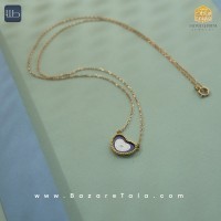 گردنبند طلا طرح قلب (کد 3410)