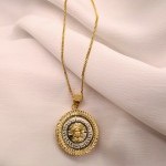 گردنبند طلا طرح ورساچه یکتاخواه (کد 5368)