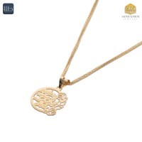 پلاک طلا طرح و ان یکاد (کد 2984)