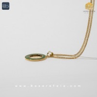پلاک طلا طرح و ان یکاد (کد 3399)