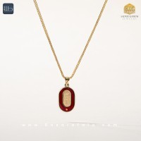 پلاک طلا طرح و ان یکاد (کد 3396)