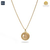 پلاک طلا طرح و ان یکاد (کد 2978)