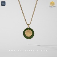 پلاک طلا طرح و ان یکاد (کد 3399)
