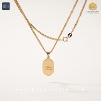 پلاک طلا طرح و ان یکاد (کد 3396)