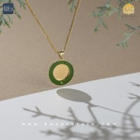 پلاک طلا طرح و ان یکاد (کد 3399)