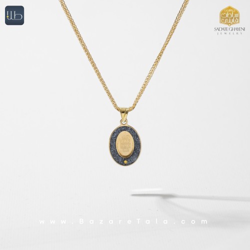 پلاک طلا طرح و ان یکاد (کد 3403)