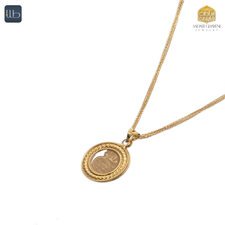 پلاک طلا طرح و ان یکاد (کد 2978)