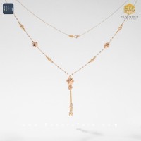 گردنبند طلا آسمان (کد 4297)