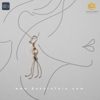 گوشواره طلا شال (کد 3853)