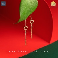 گوشواره طلا شال  (کد 3836)