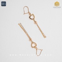 گوشواره طلا شال  (کد 3836)