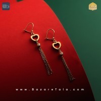 گوشواره طلا شال  (کد 3836)