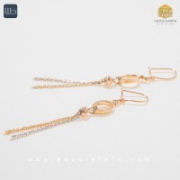 گوشواره طلا شال (کد 3853)