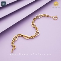 دستبند طلا هالوی (کد 4283)
