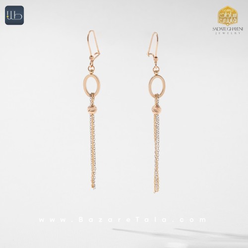 گوشواره طلا شال