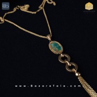 نیم ست طلا فیروزه (کد 3473)