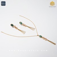 نیم ست طلا فیروزه (کد 3473)