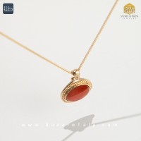 پلاک طلا عقیق (کد 3946)