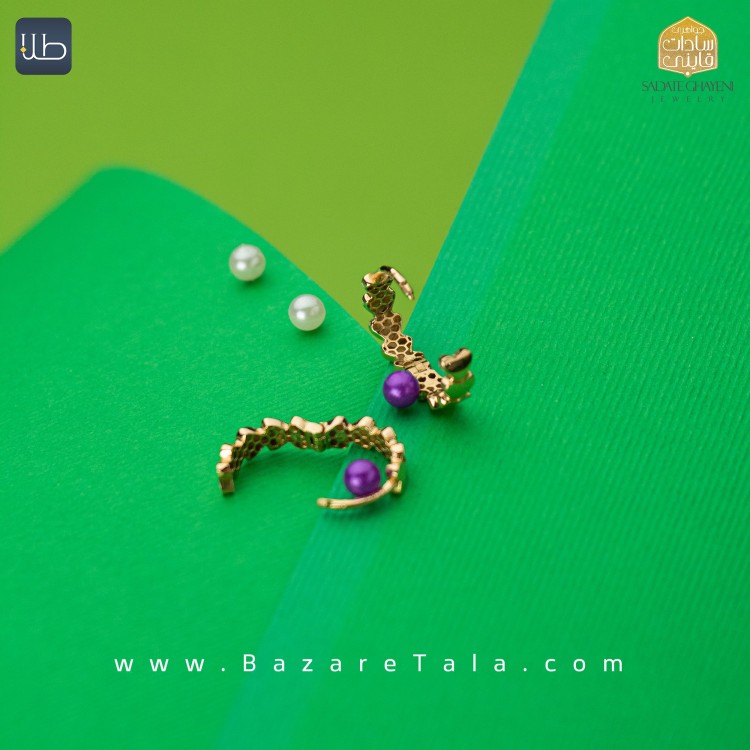 گوشواره طلا ماریا (کد 3915)