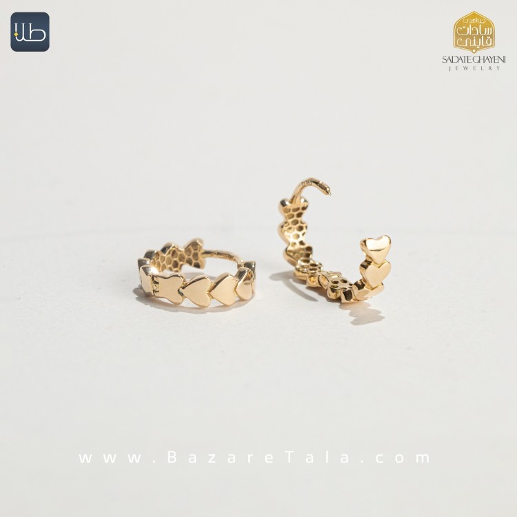 گوشواره طلا ماریا (کد 3915)