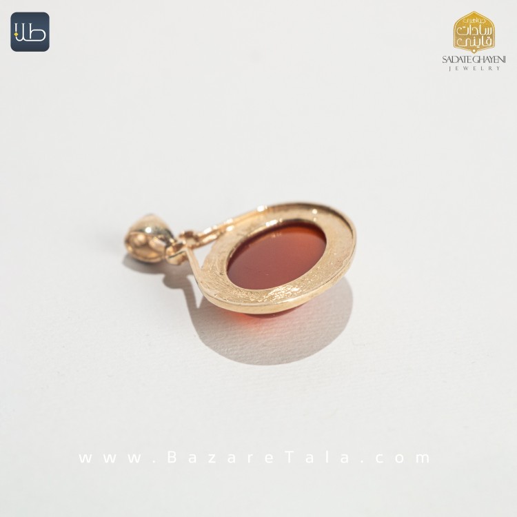 پلاک طلا عقیق (کد 3946)